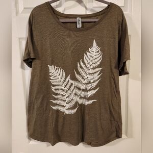 Fern Scoop Neck Shirt
